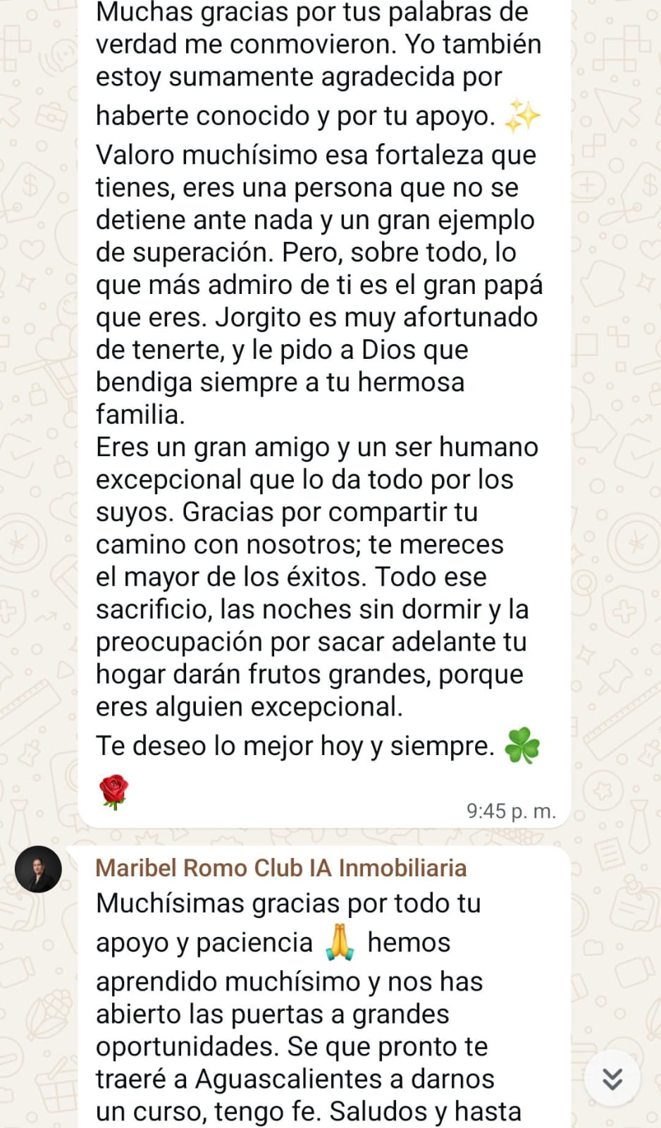 Testimonio WhatsApp 5